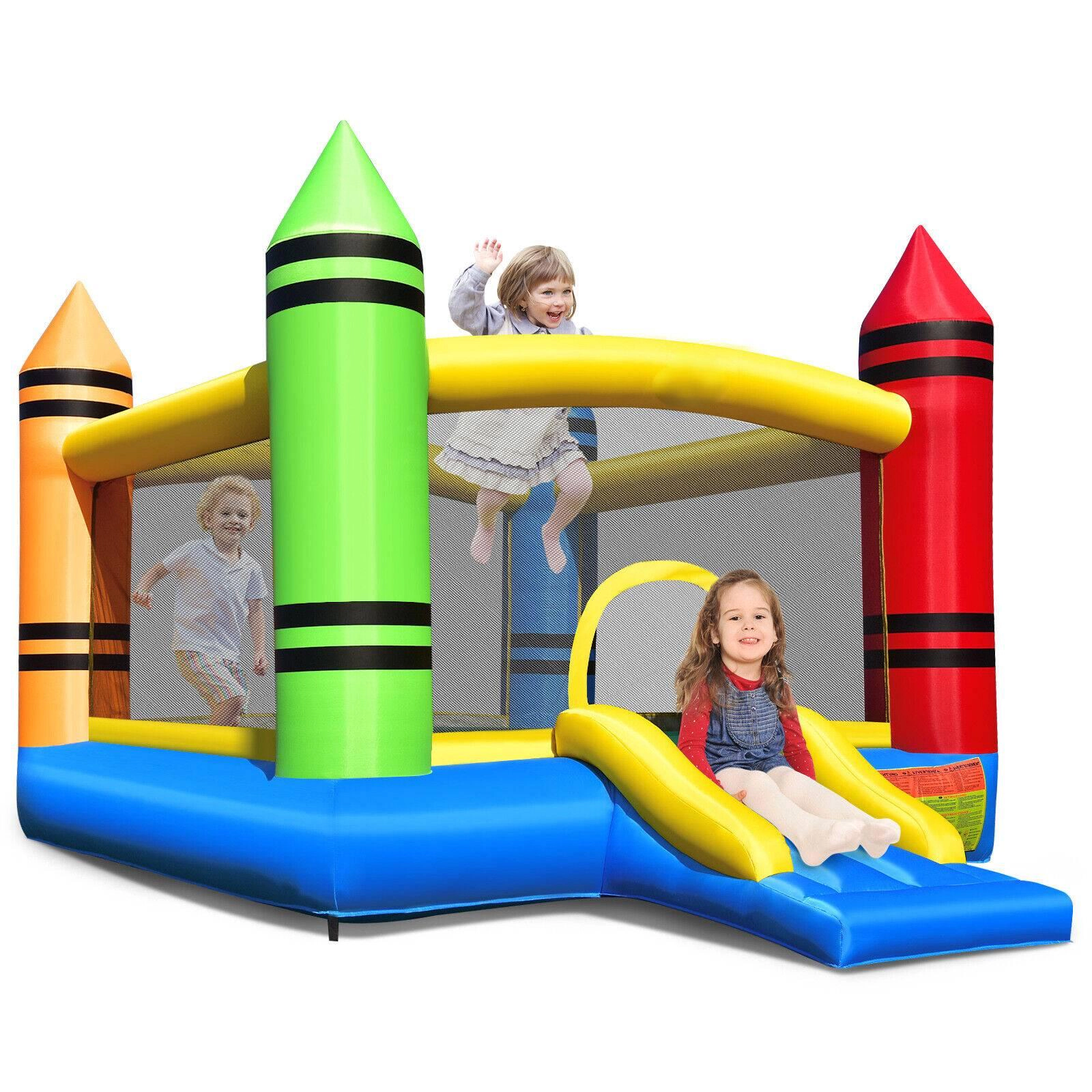 SUGIFT Slide and Ball Pit Blower Not Included Kids Inflatable Bounce House