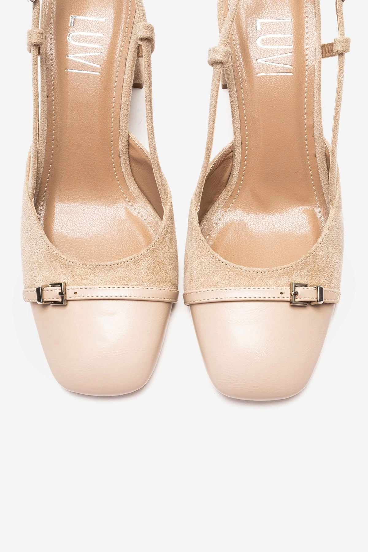 Prologue Shoes Womens Desia Slingback Round Toe Pump