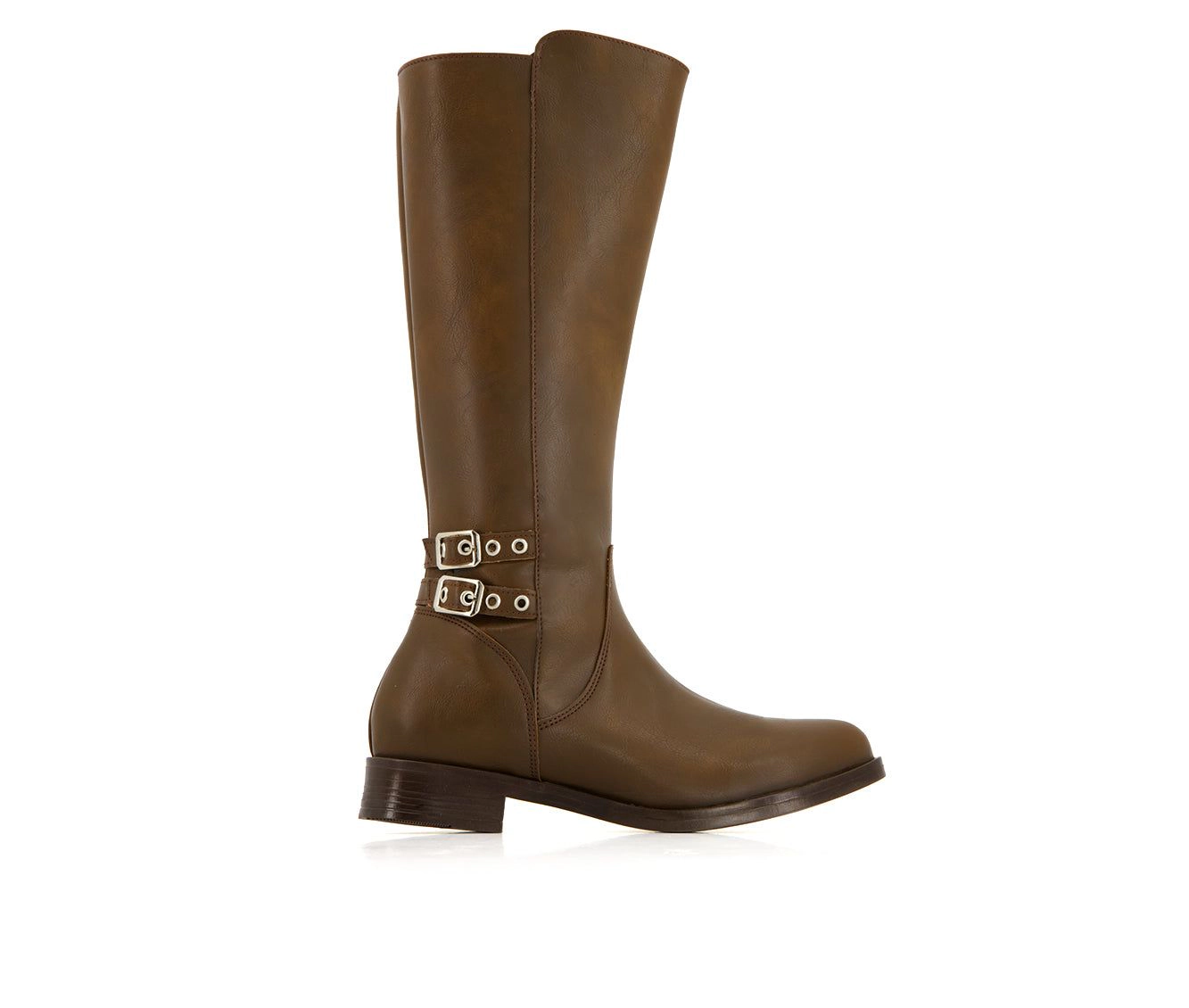 Andrea Womens Tall Riding Boots With Elastic Shaft