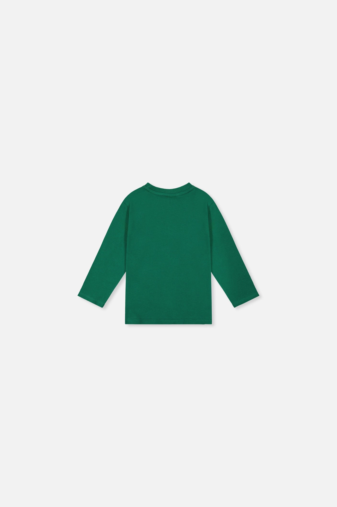 Deux par Boys Long Sleeve Organic Cotton Dino Appliqué T-Shirt