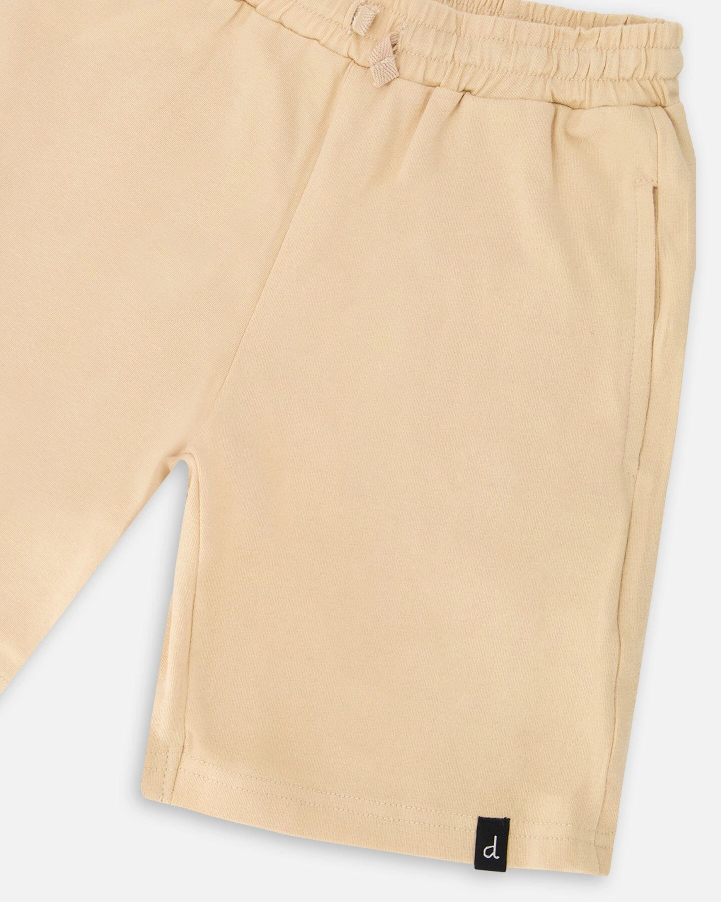 Deux par Boys Organic Cotton Jersey Relaxed Cut Shorts