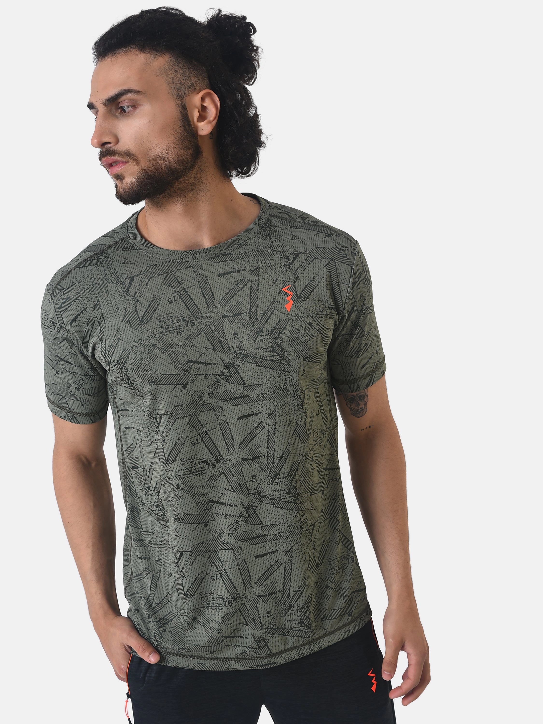 Cahoot Men's Graphic Design Stylish Activewear & Sports T-Shirts