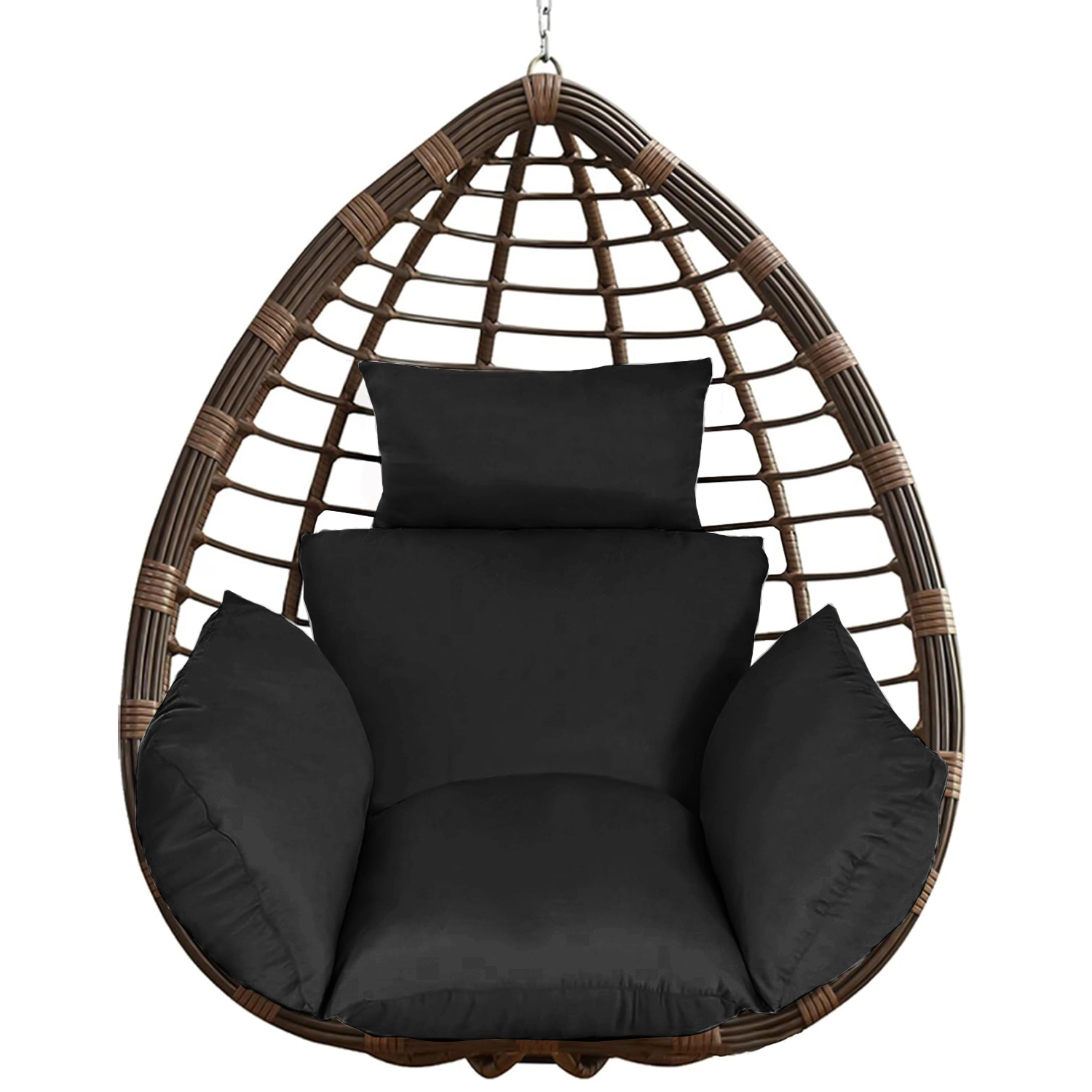 GBruno Thickened Egg Chair Cushion With Headrest