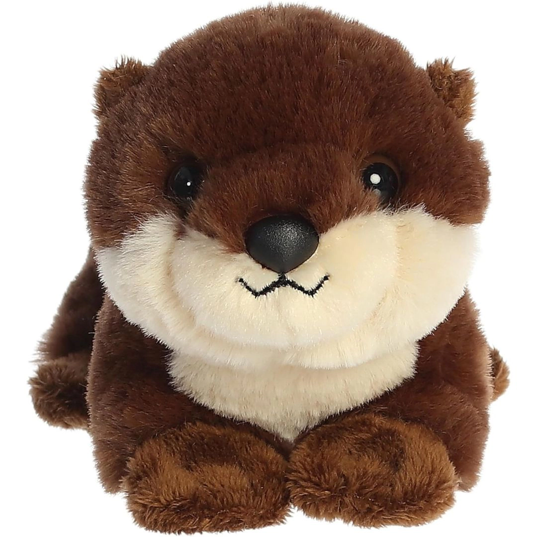 Aurora Mini Flopsie River Otter Pup 8-Inch Stuffed Animal Plush
