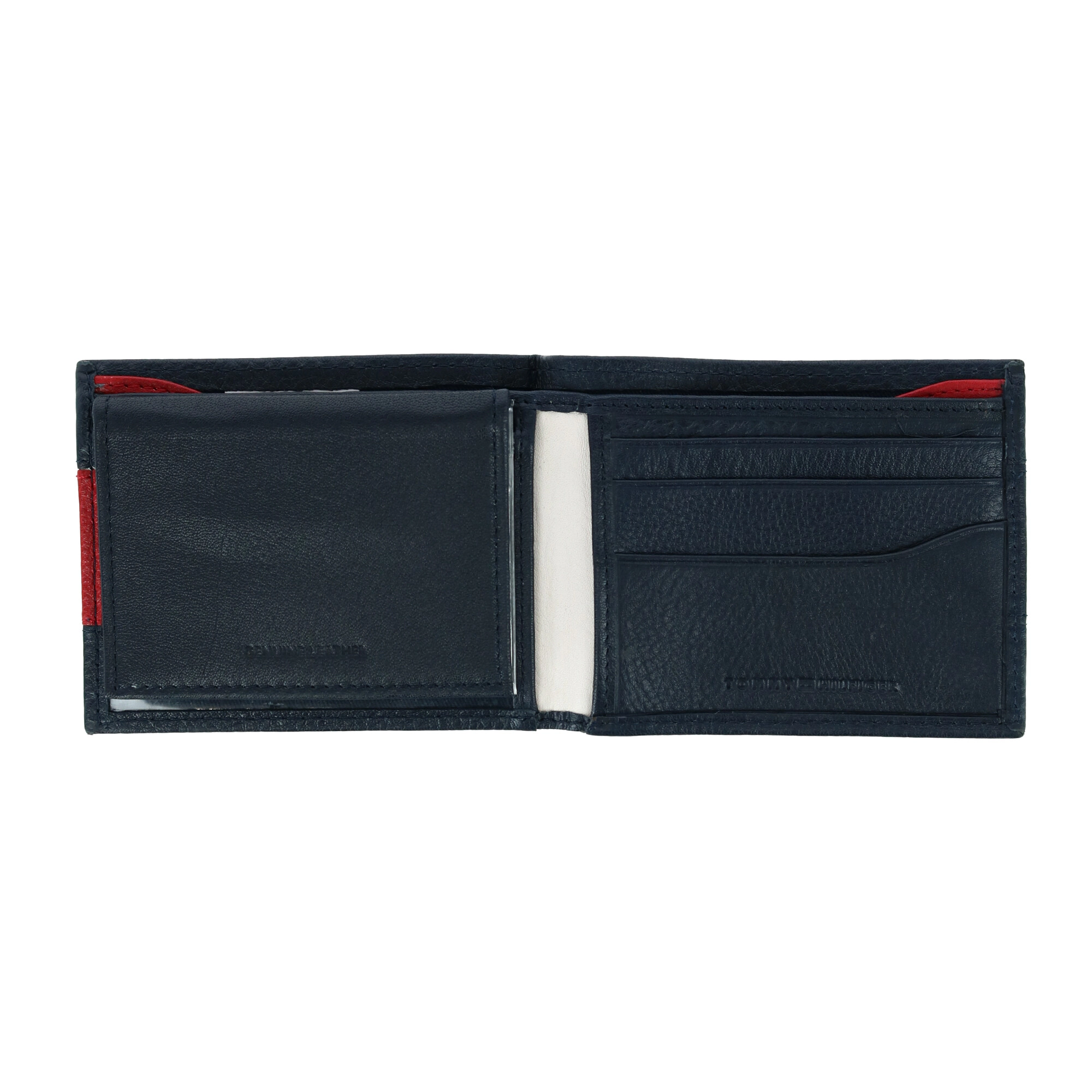 Tommy Hilfiger Men's Leather RFID Bifold Wallet with Removable Passcase