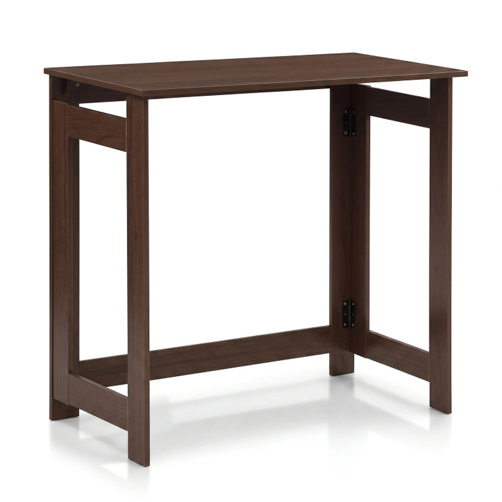SUGIFT 31.5-in 55-lb Capacity Folding Console Sofa Table with Foldable Legs and 1.7-in Folded Depth
