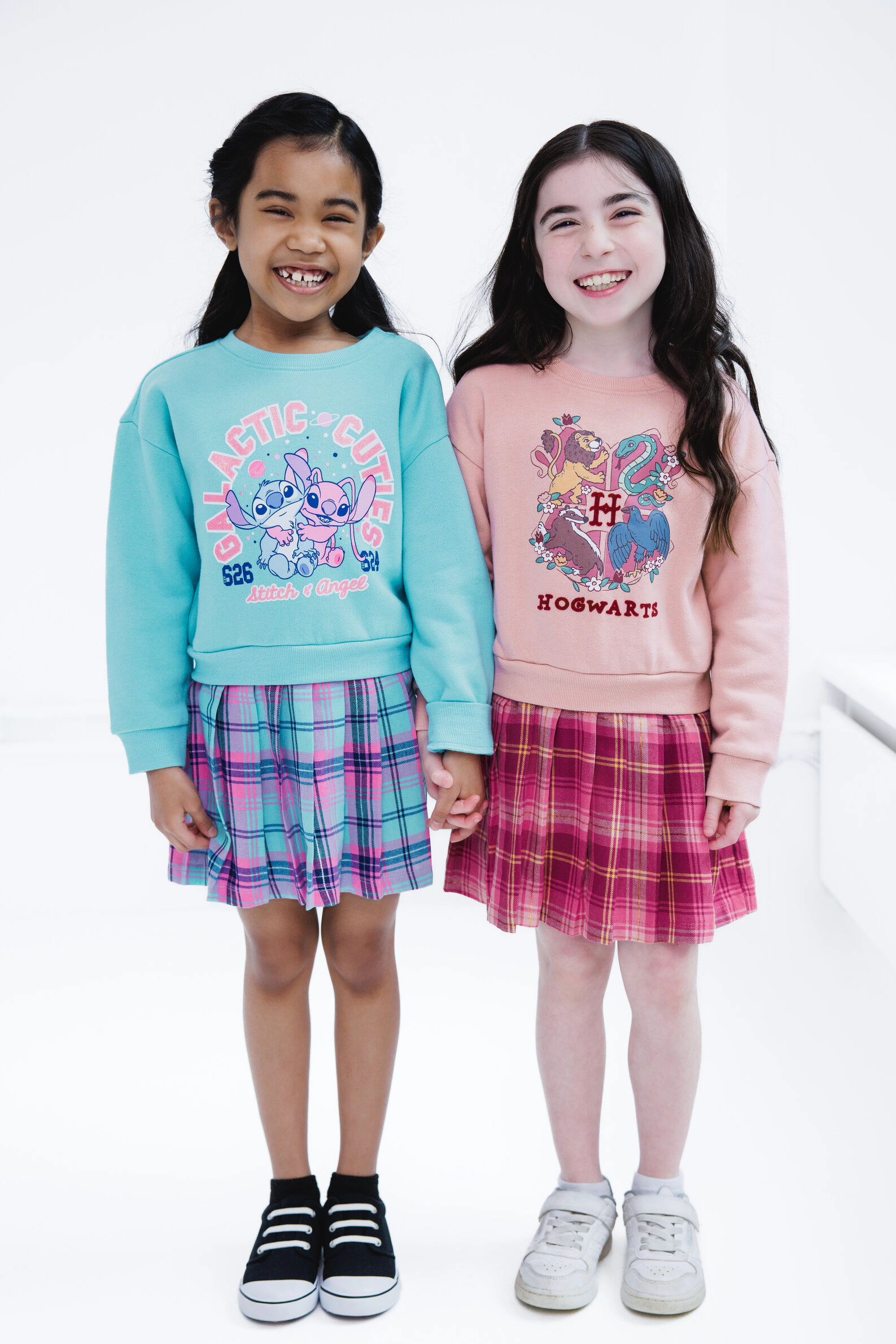 Harry Potter Girls' Fleece Pleated Sweatshirt Dress