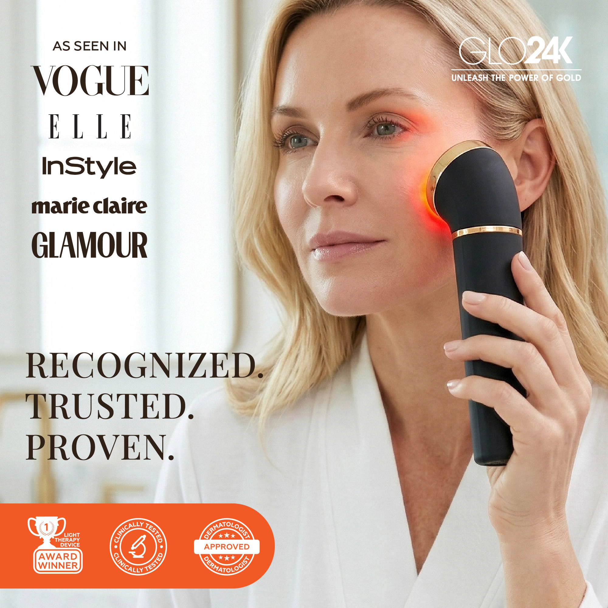 GLO24K Skin Rejuvenation Beauty Device