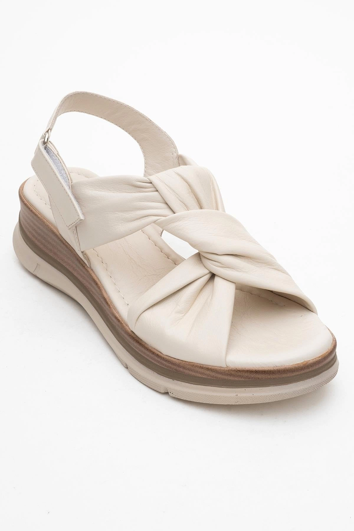 Forever & Always Womens Oara Leather Sandals