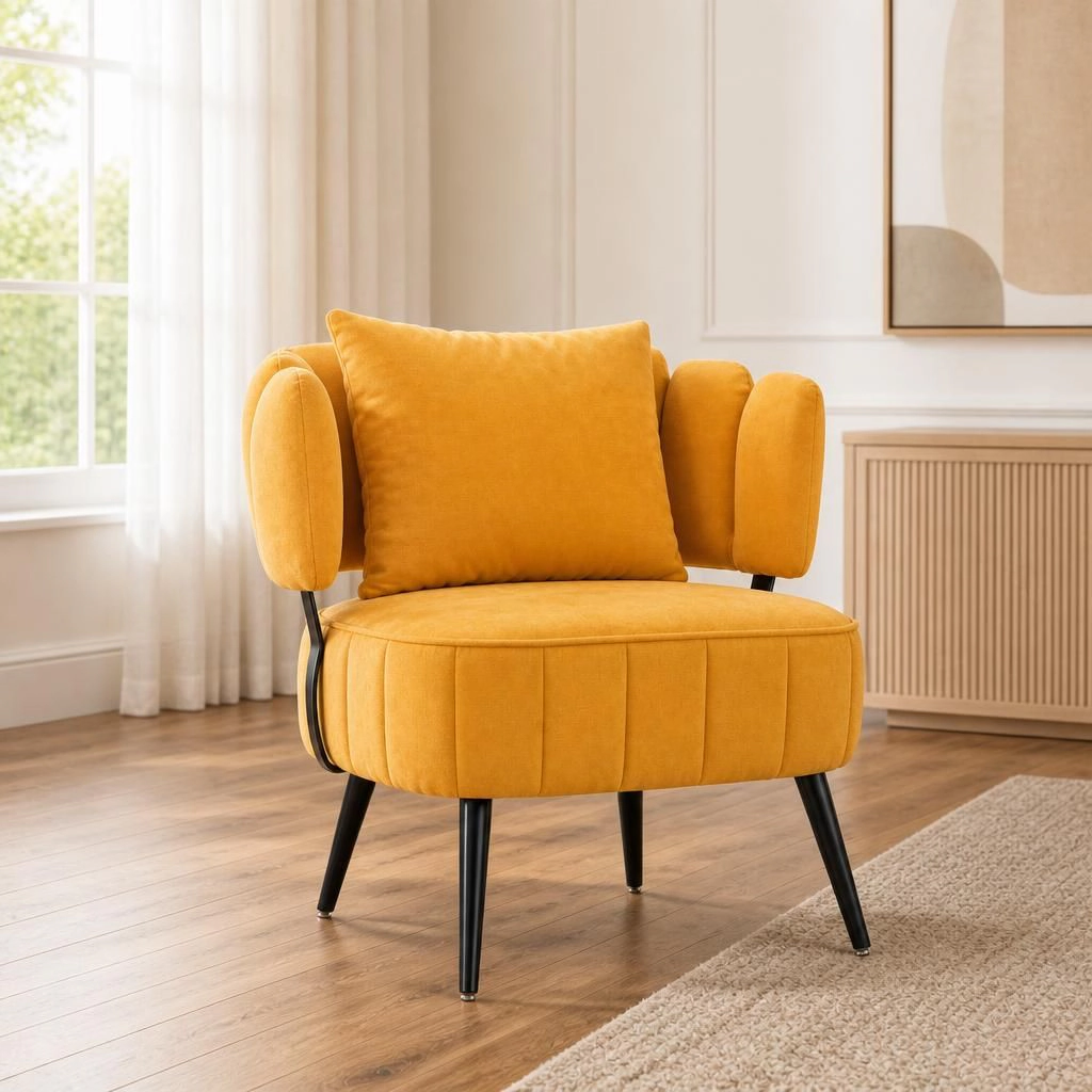GOODSILO Soft Padded Accent Chair Ideal for Guest Seating