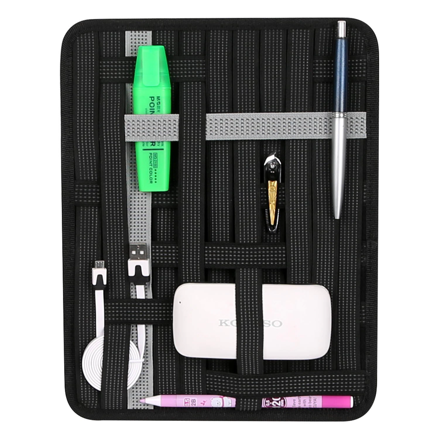 GBruno 14 In Double-Sided Elastic Organizer Board