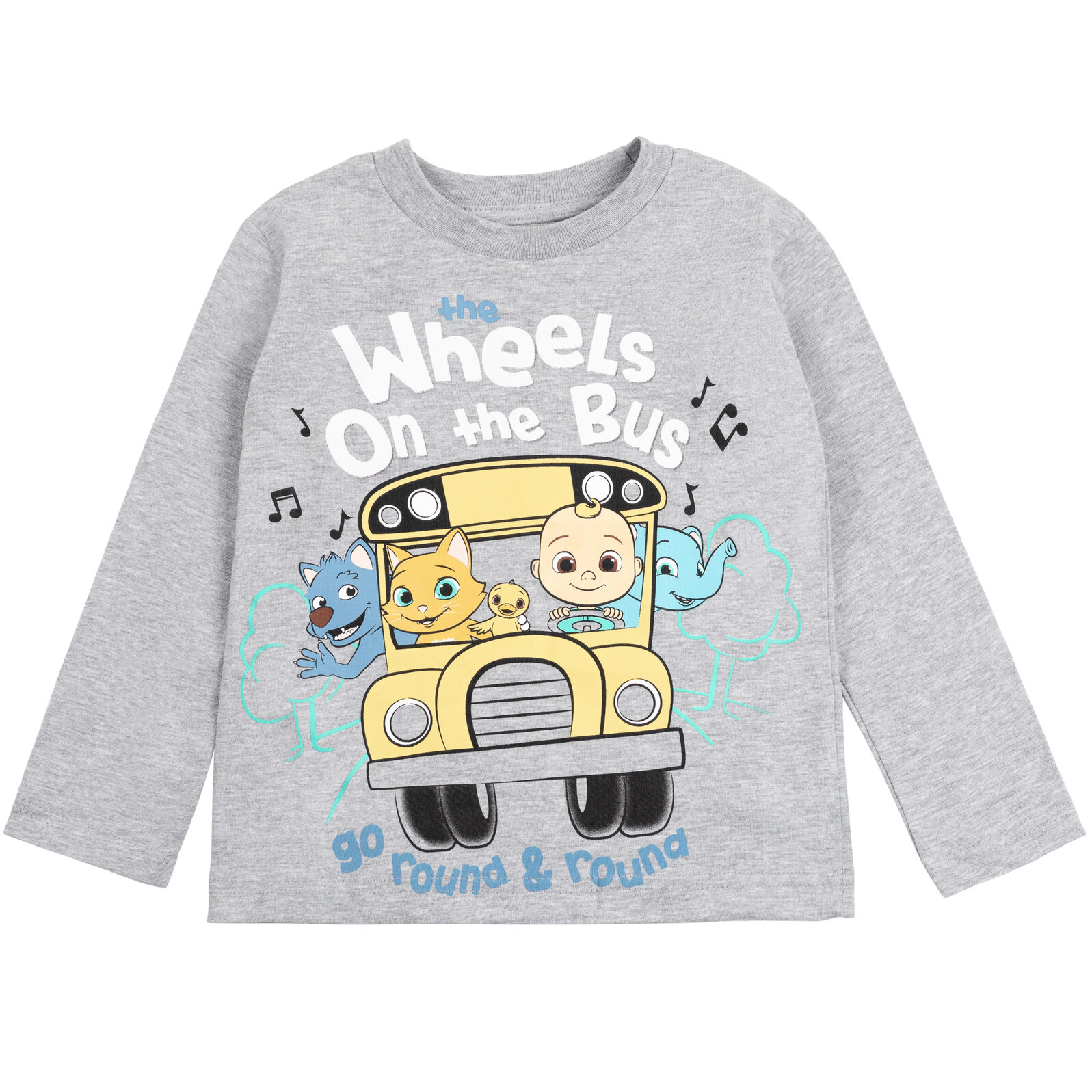 Cocomelon Boys' 2-Pack Long Sleeve T-Shirts