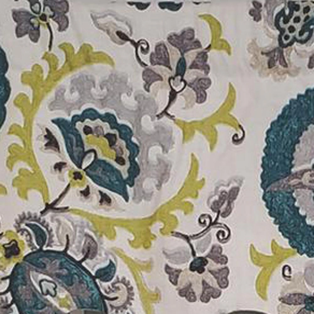 RLF Home Modern Design Classic Celtic Regal Style Window Valance 50" x 17" Emerald Green