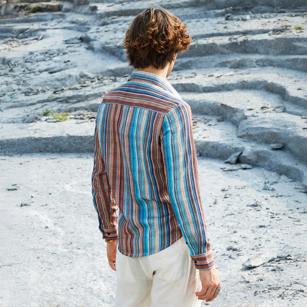 Multitrack-Striped Shirt