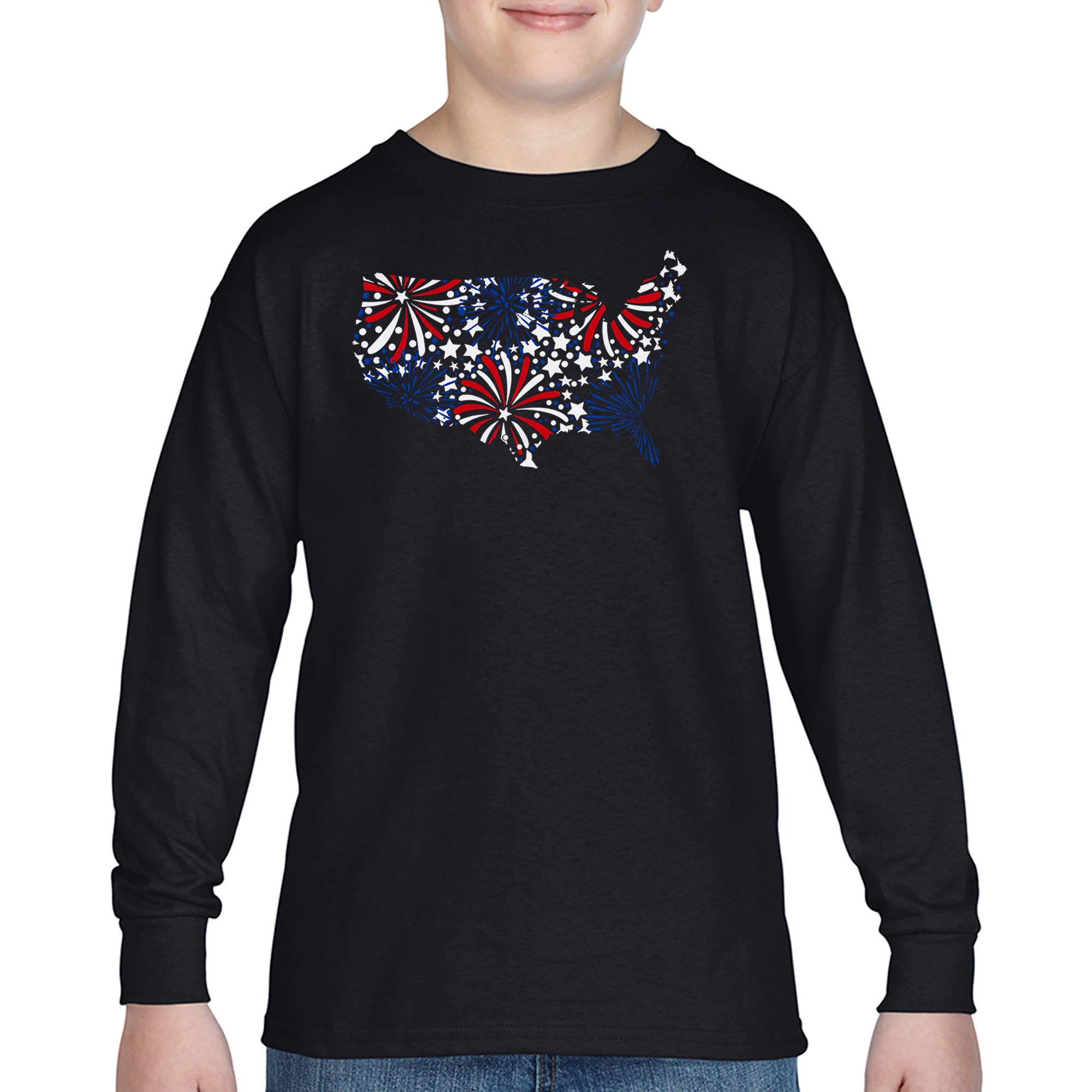 LA Pop Art Boys Long Sleeve T-Shirt