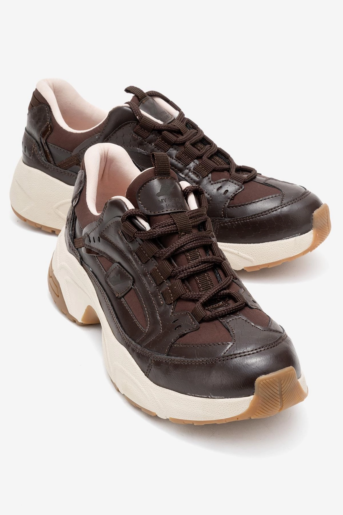 Prologue Shoes Womens Bambi Printed Mesh Sneakers
