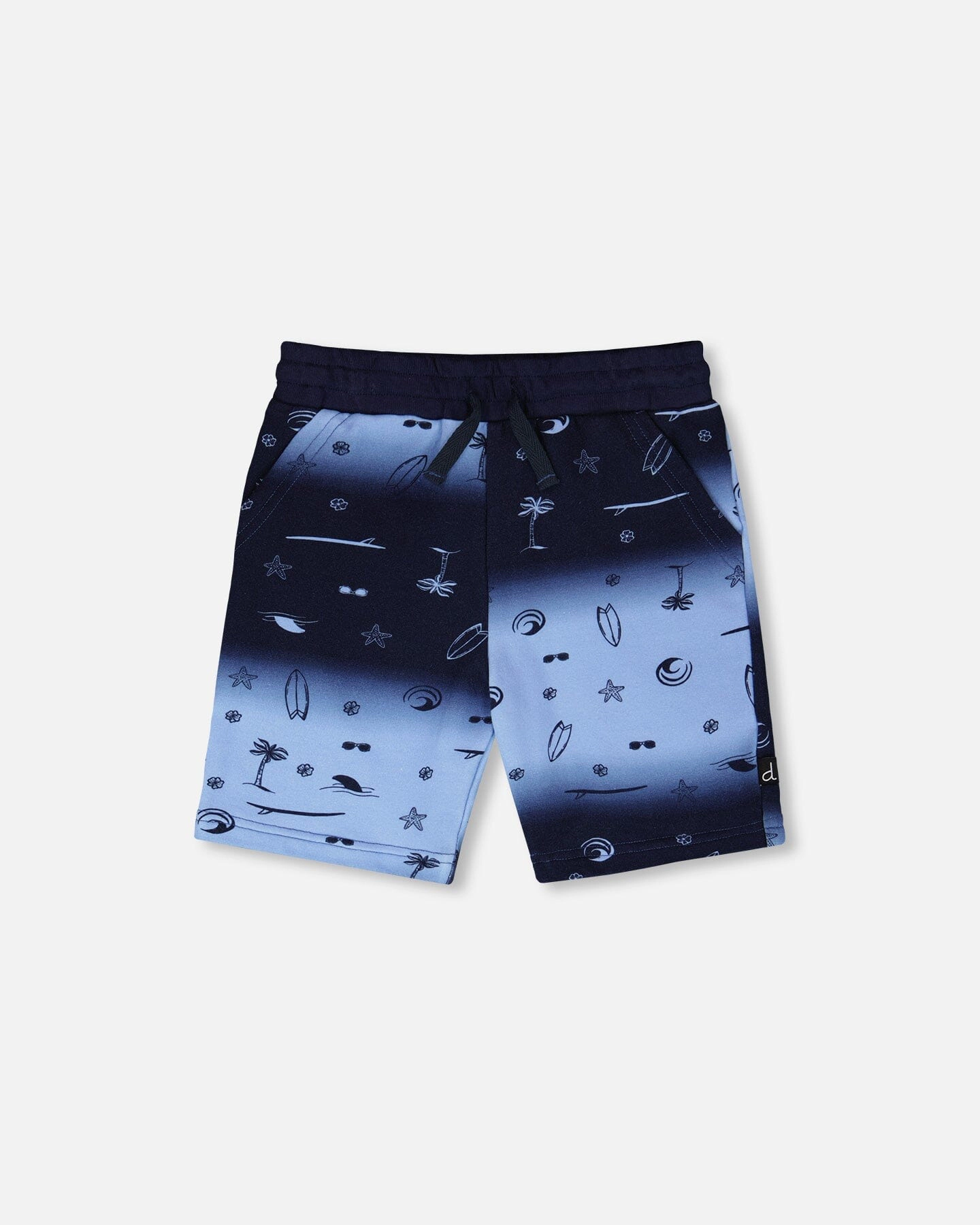 Deux par Boys French Terry Shorts Gradient