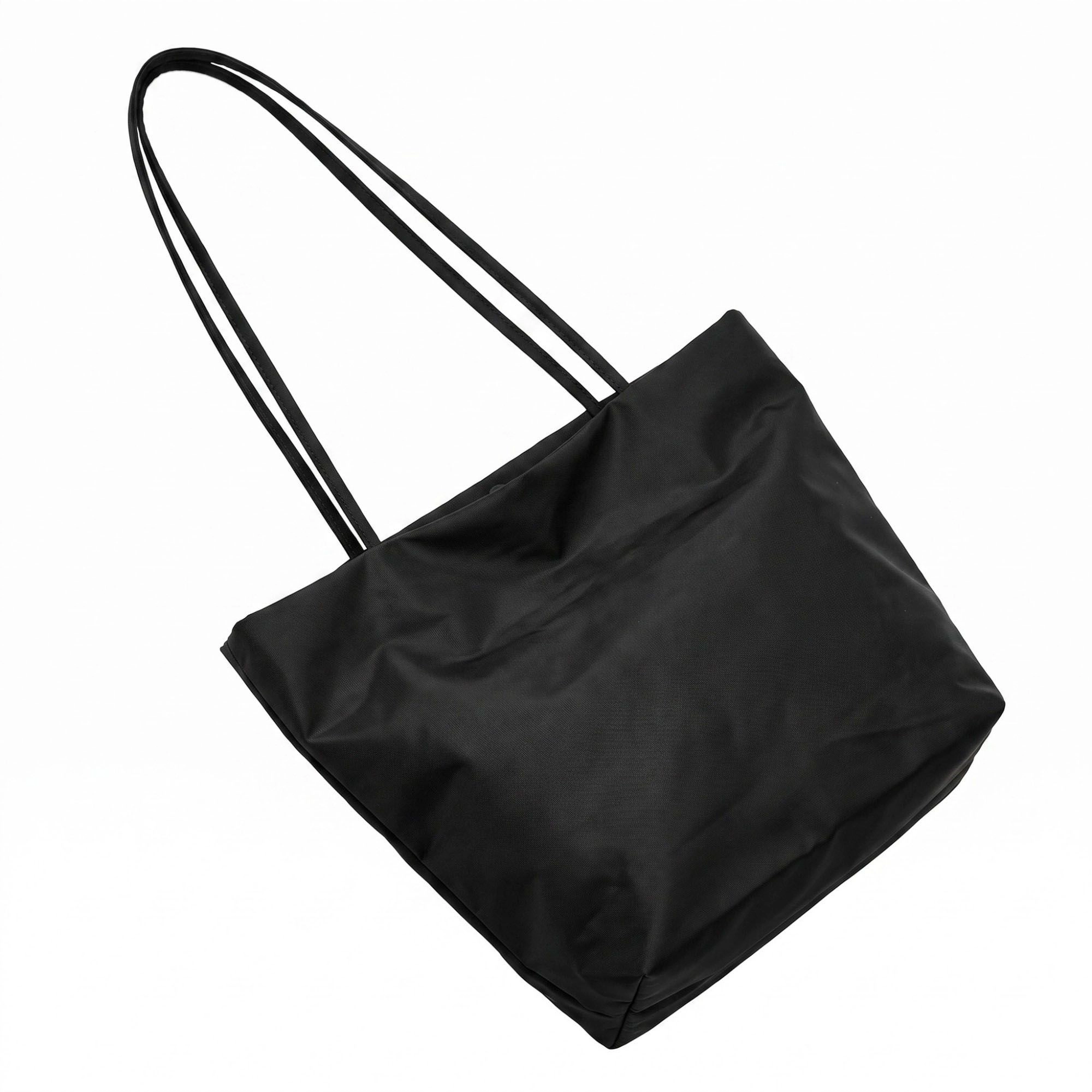 Alilang Women's Oversized Lightweight Tote Bag with Long Shoulder Straps and Soft Slouchy Shape 12x9x6in