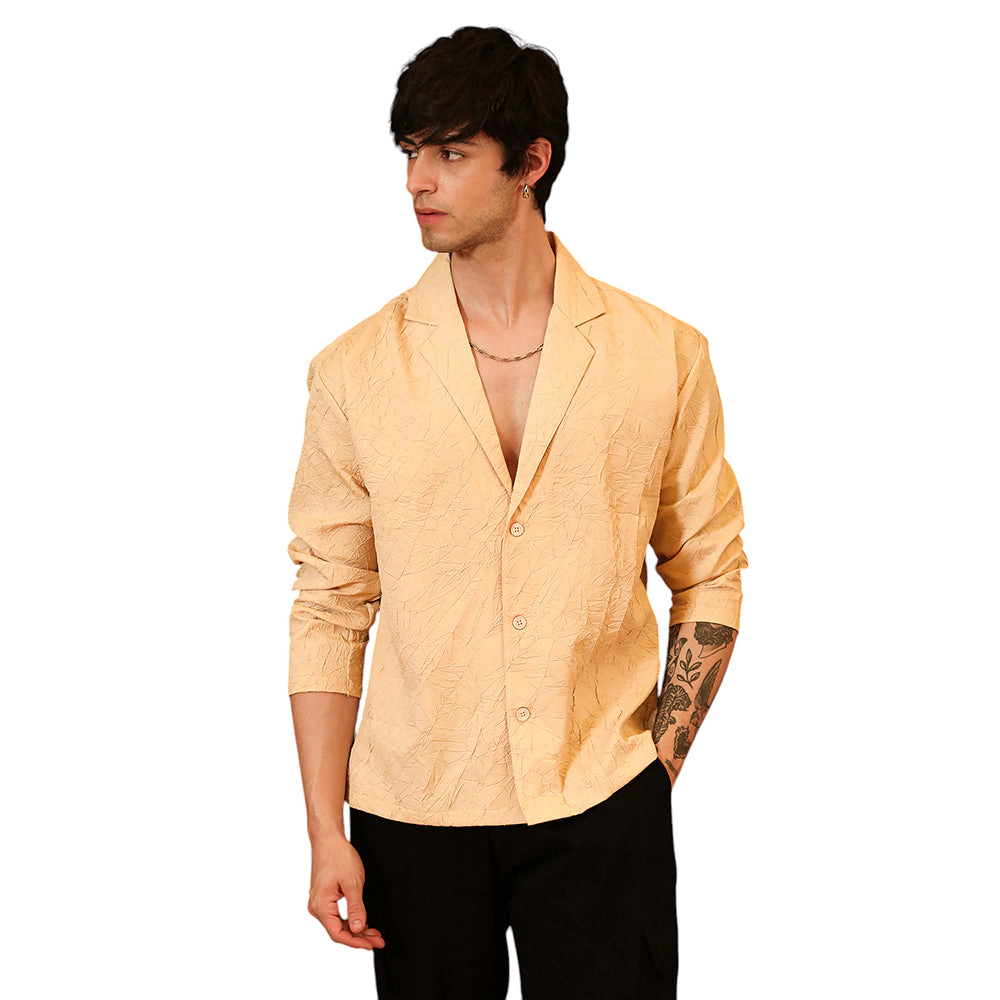 Quad-Tactile Oversized Shirt