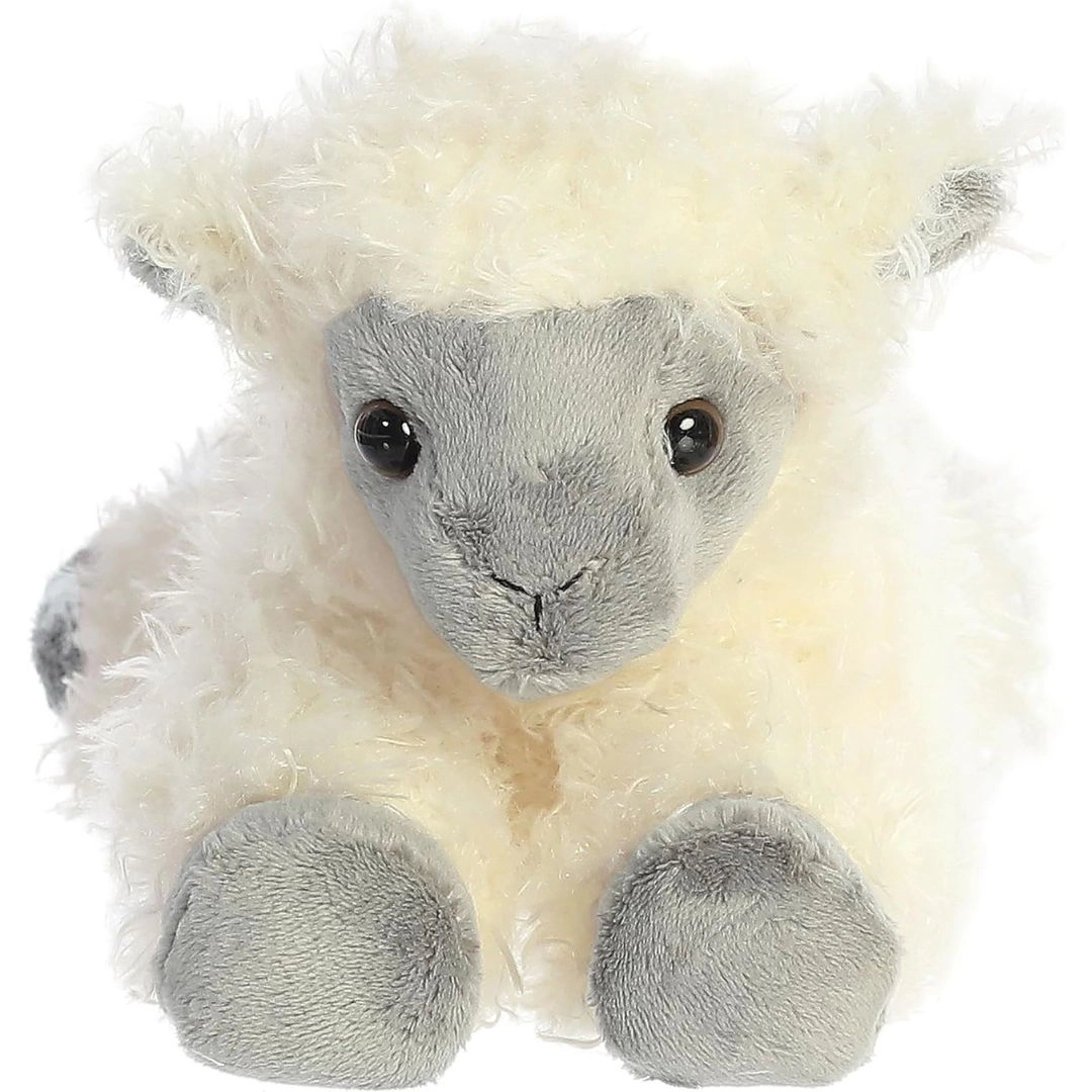 Aurora Mini Flopsie Black Face Sheep 8-Inch Stuffed Animal Plush