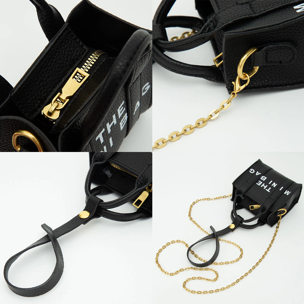 Fashnzfab The Mini Bag Message Pointed Faux Leather Charm Crossbody