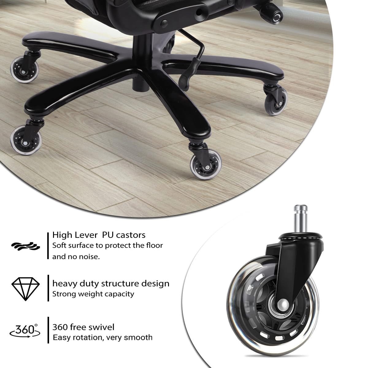 Platinum-Level Office Chairs Big And Tall Office Chair 500lb Capacity With Wide Spring Seat  For Heavy Capacity