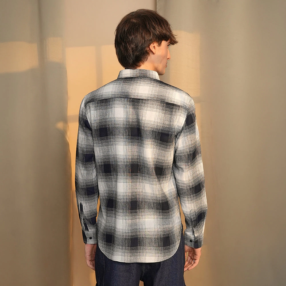 Ombre Buffalo Check Shirt