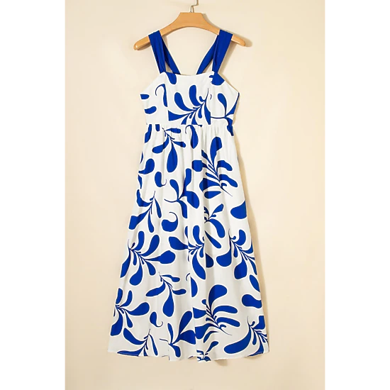 Threaded Pear Jenny Sleeveless Long Dress