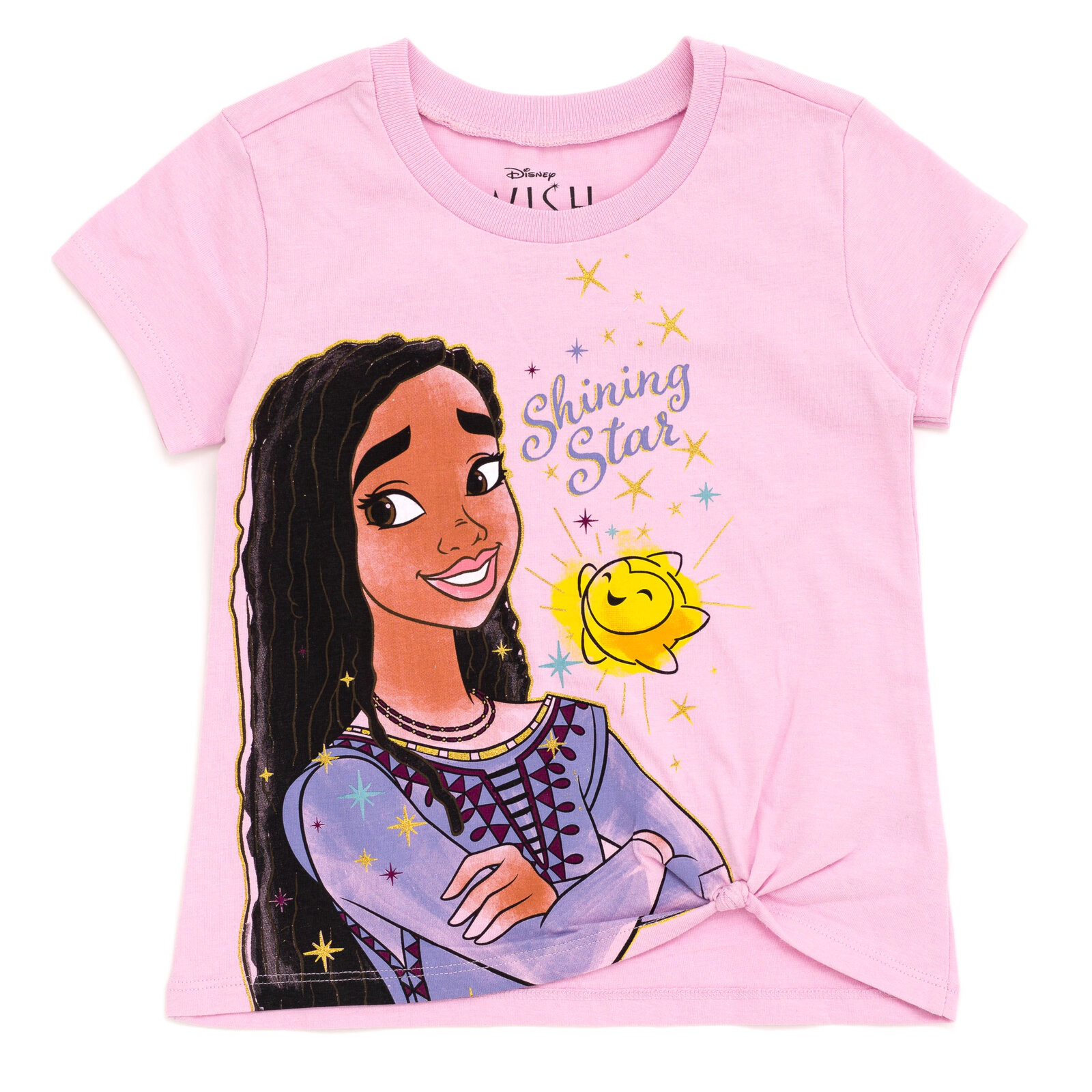 Disney Wish Girls' 2-Piece T-Shirt and Leggings Set