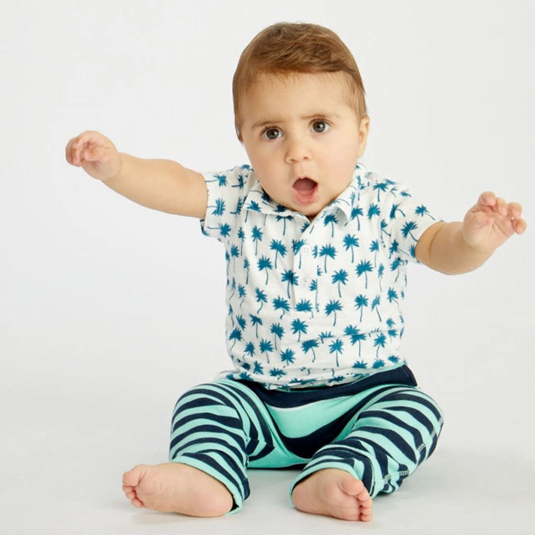 Rockets of Awesome Stripe Fade Play Pants For Baby
