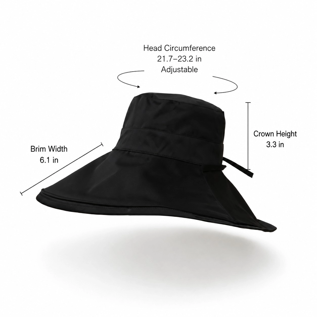 Anna-Kaci Womens Reversible Wide Brim Sun Hat Adjustable Chin Strap UV Protection Summer