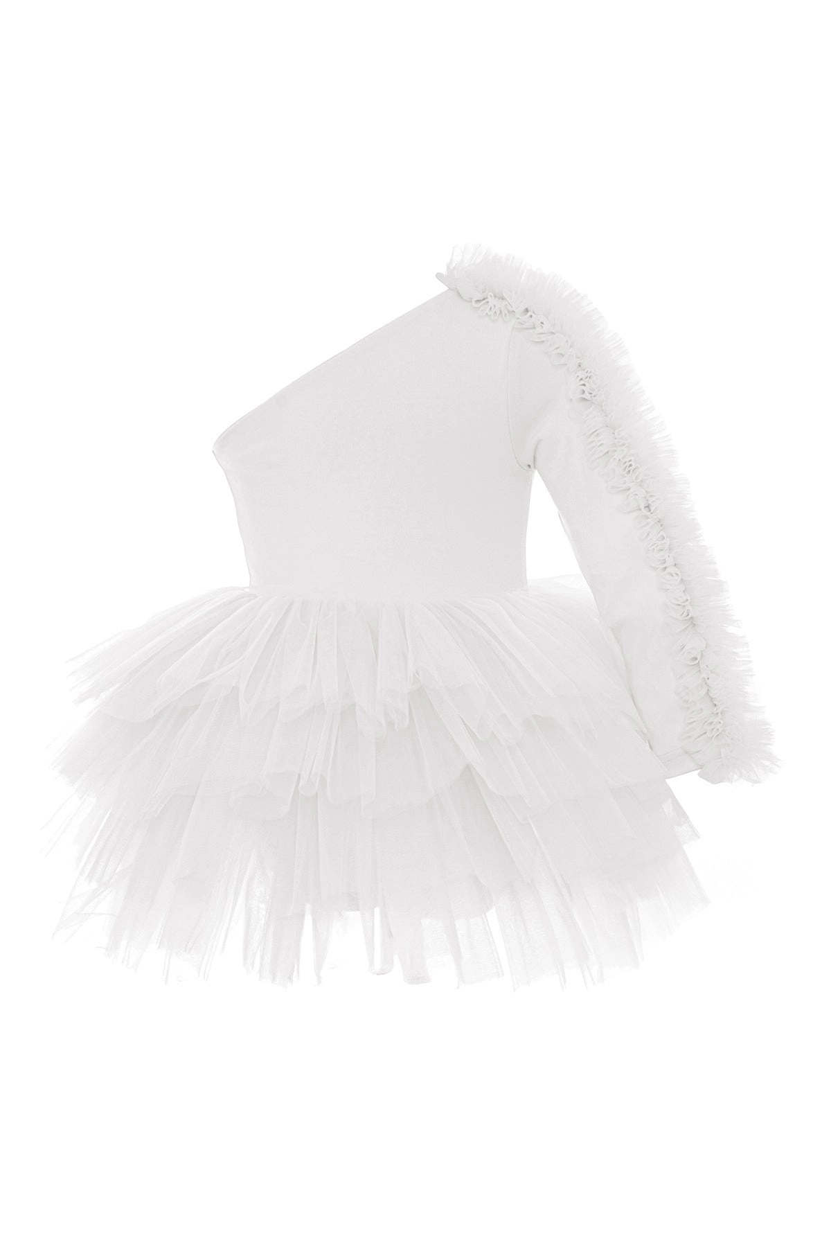 Mini Celebrities Girls One Shoulder Tutu Dress
