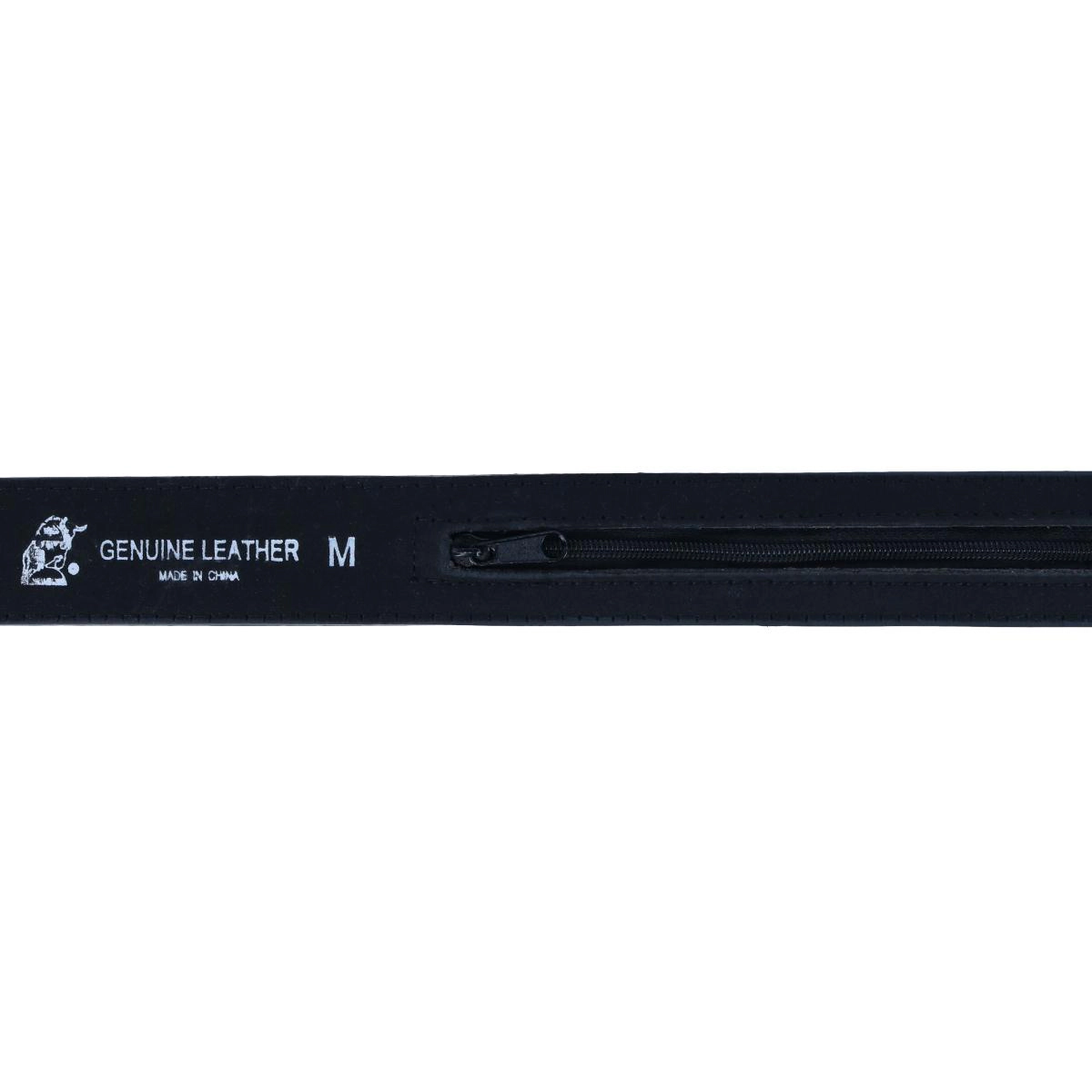 CTM Men's Hidden Zipper Money Belt