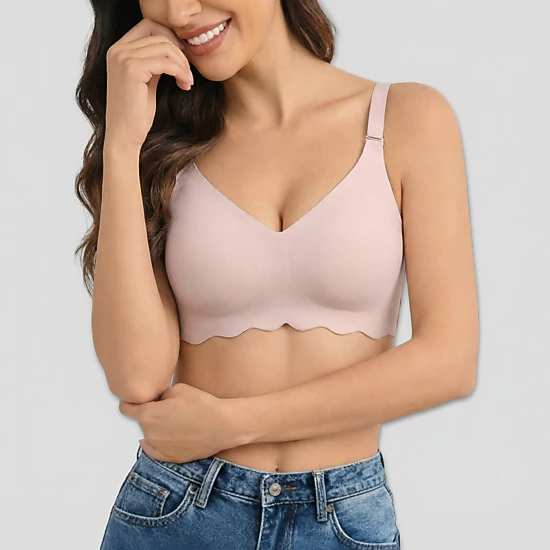 Avidlove Women's Seamless Wireless Padded Bralette