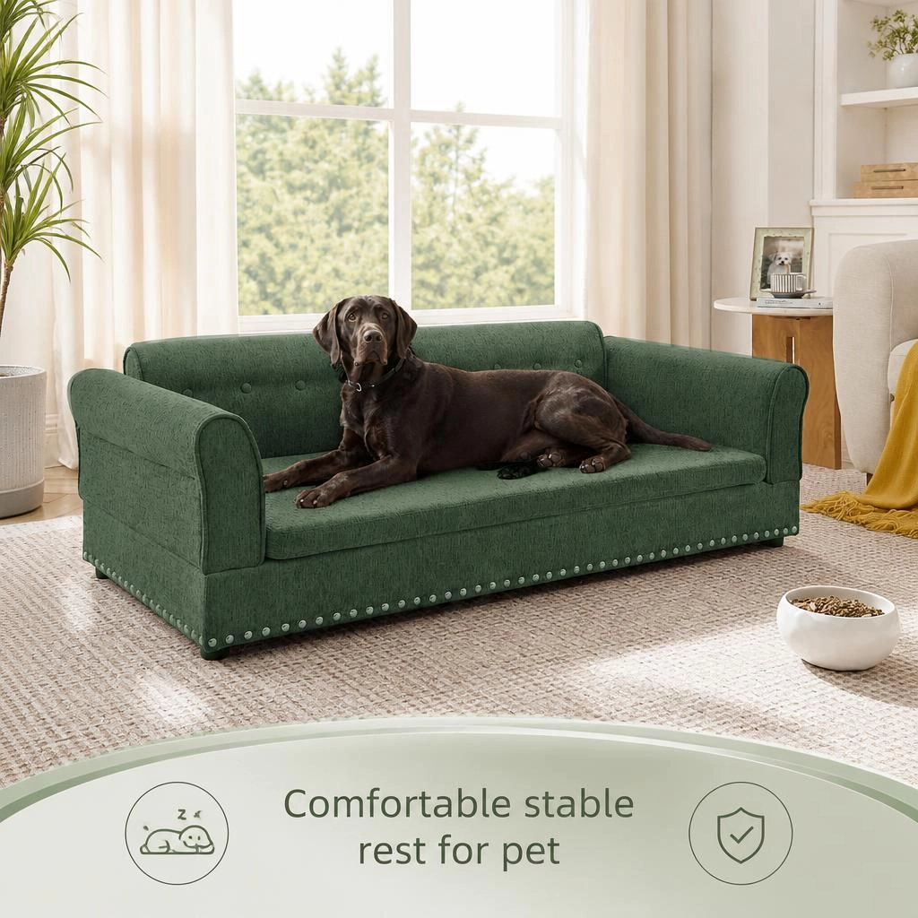 Ifmall Foam Pet Sleeping Bed for Dogs and Cats