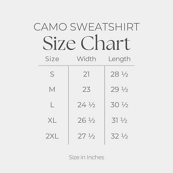 Simply Sage Market - Women's Camo Sweatshirt - People Are A Lot