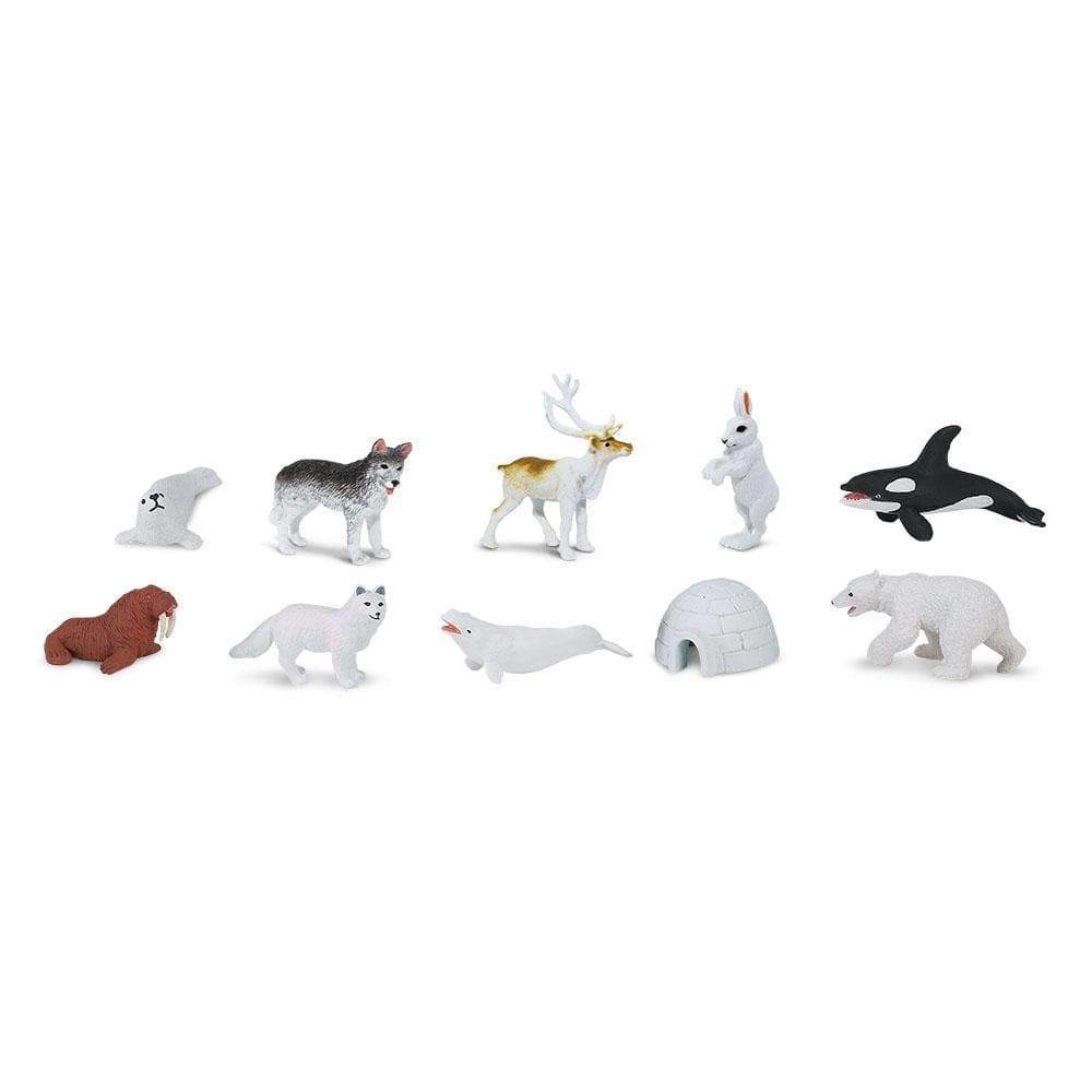 Safari Ltd. - Arctic TOOB - contains 10 Mini Figurines