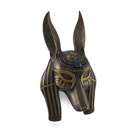 Veronese Design Mask of Anubis the Jackal God Sculptured Wall Hanging ...