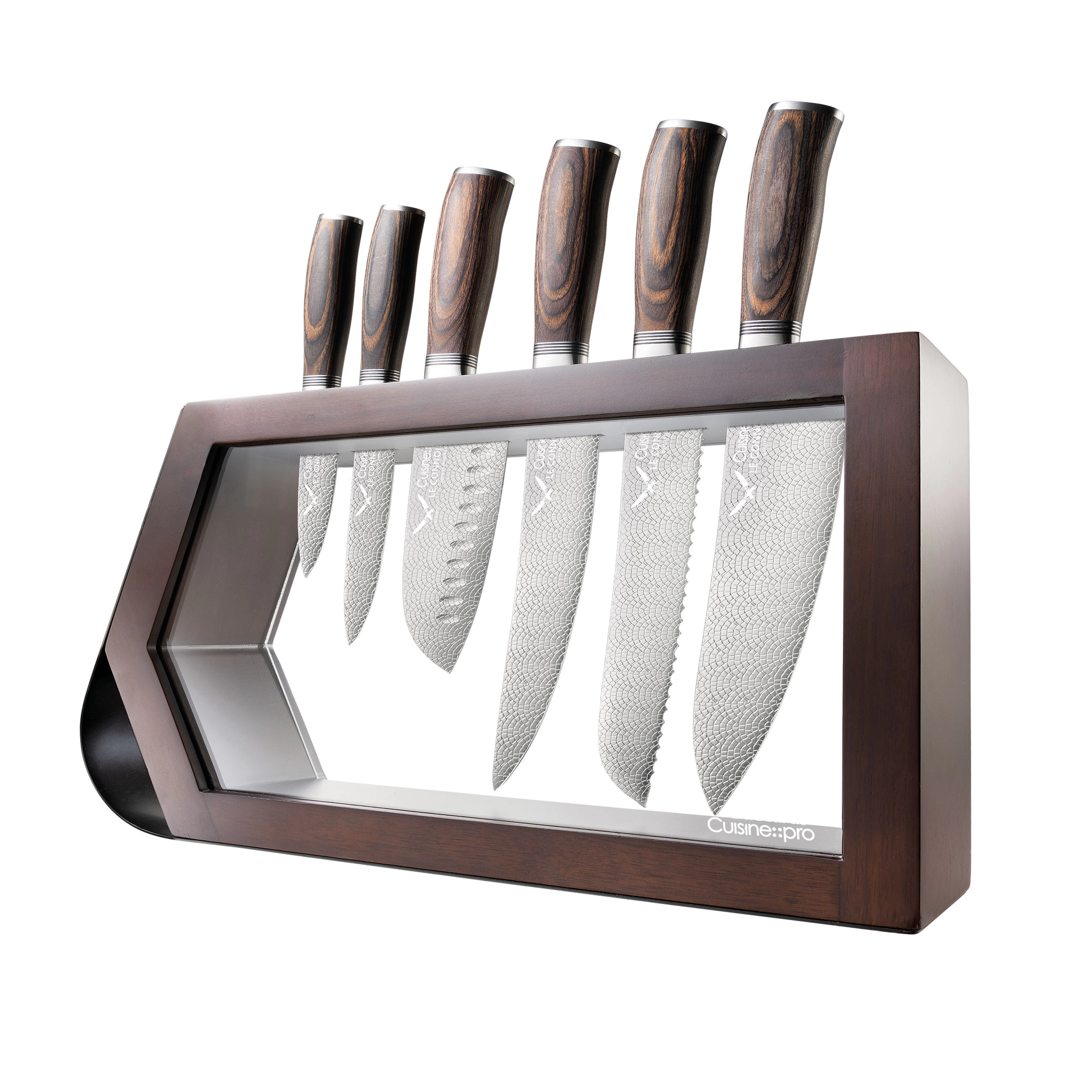 Cuisine::pro® LE CONNOISSEUR™ 7-Piece Haute Knife Block