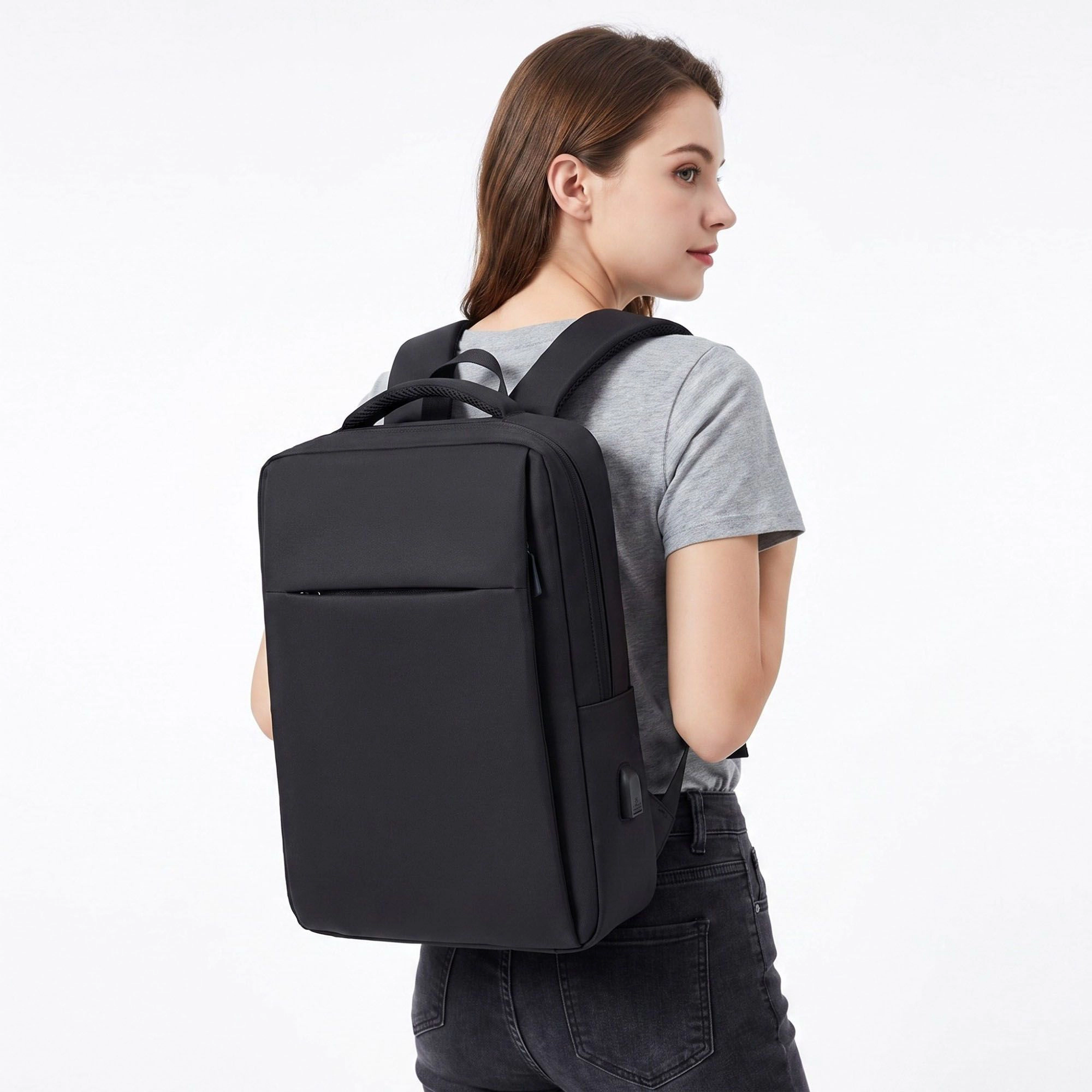 Alilang Women's Modern Slim Laptop Backpack - Professional  Commuter Daypack for Office, School, and Travel