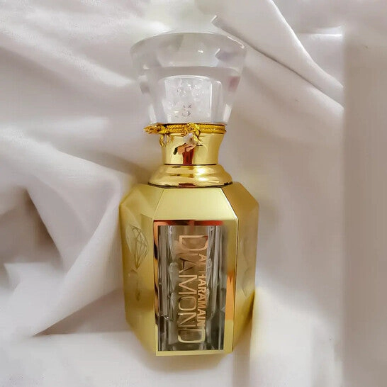 Al Haramain Diamond Concentrated Perfume Oil, Unisex Floral Musky Scent, 12 mL