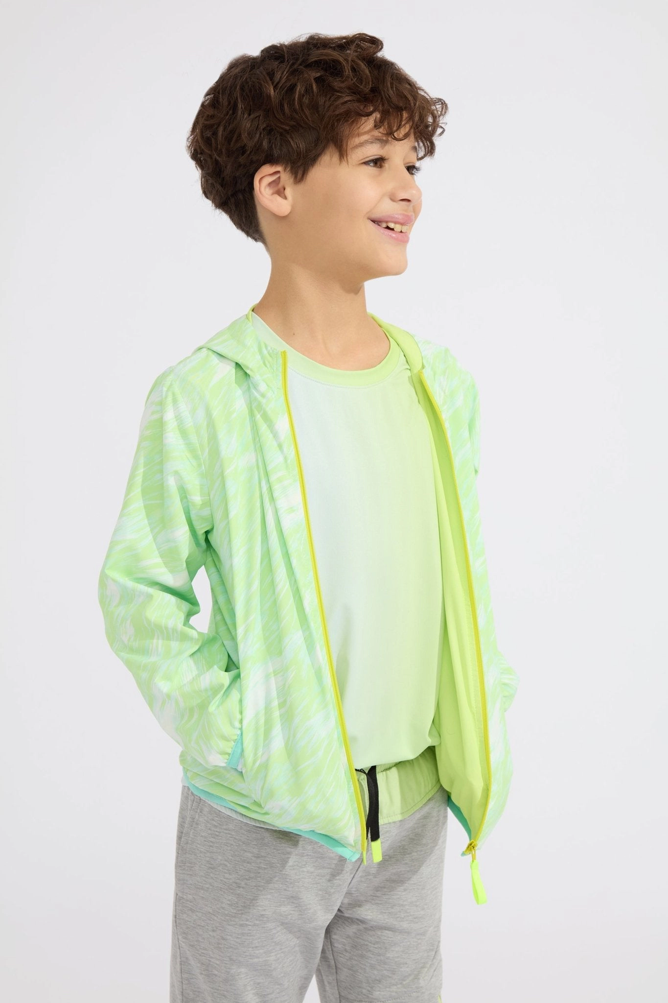 Rockets of Awesome Daybreak Reversible Windbreaker for Boys