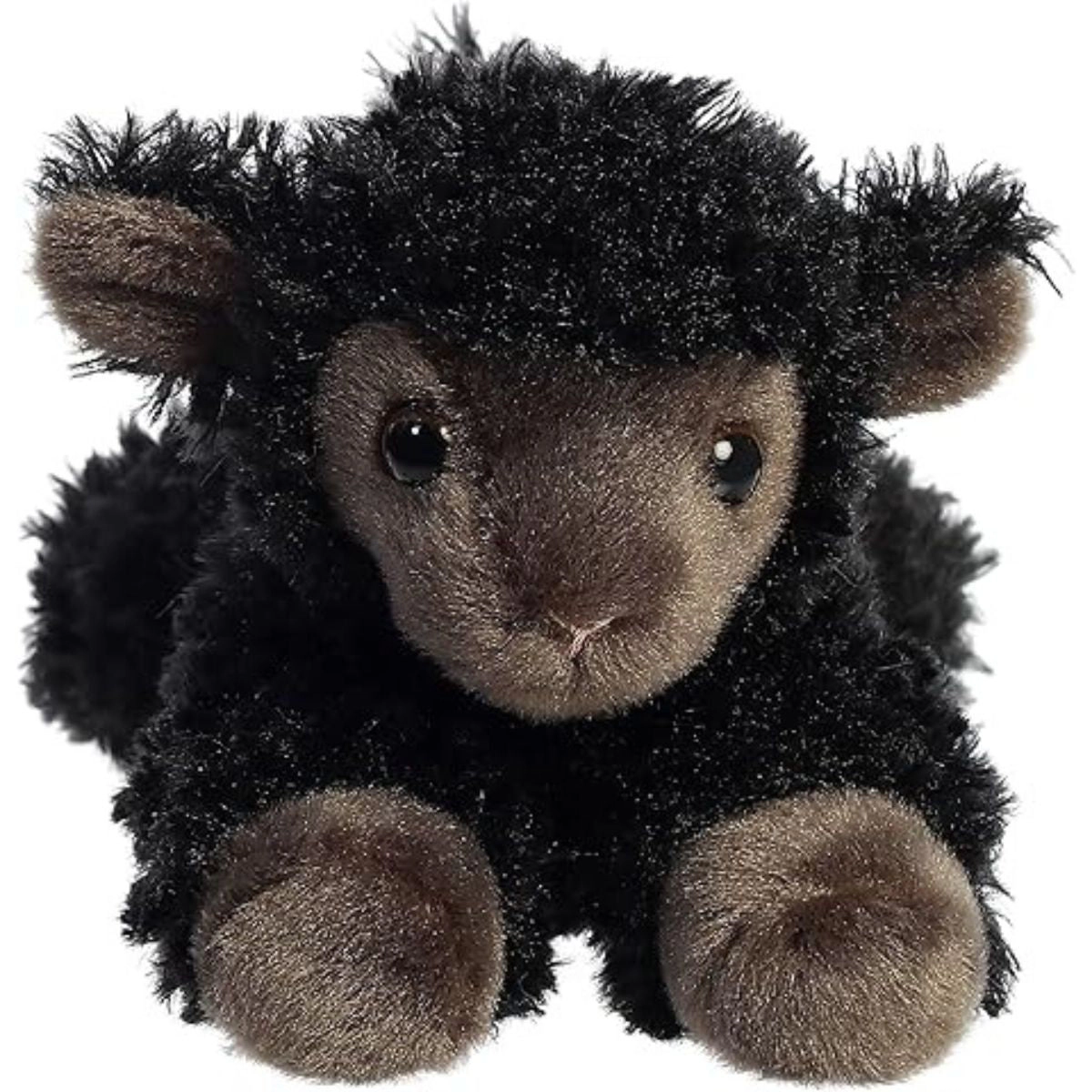 Aurora Mini Flopsie Ebony the Lamb 8-Inch Stuffed Animal Plush