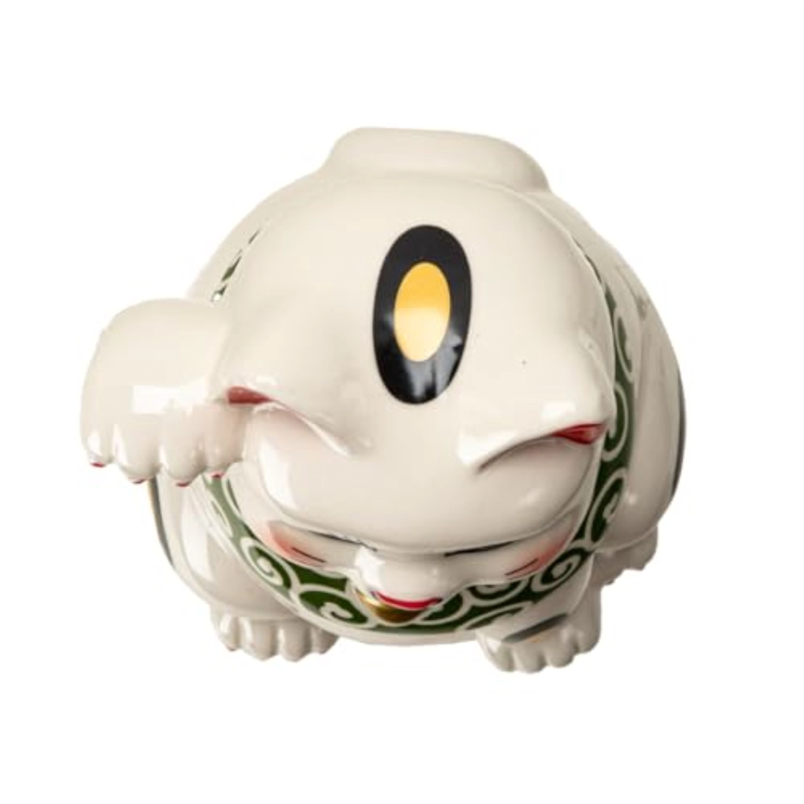 Pacific Giftware Maneki Neko Japanese Lucky Cat Paw Up Ceramic Cookie Jar Kitchen Decor