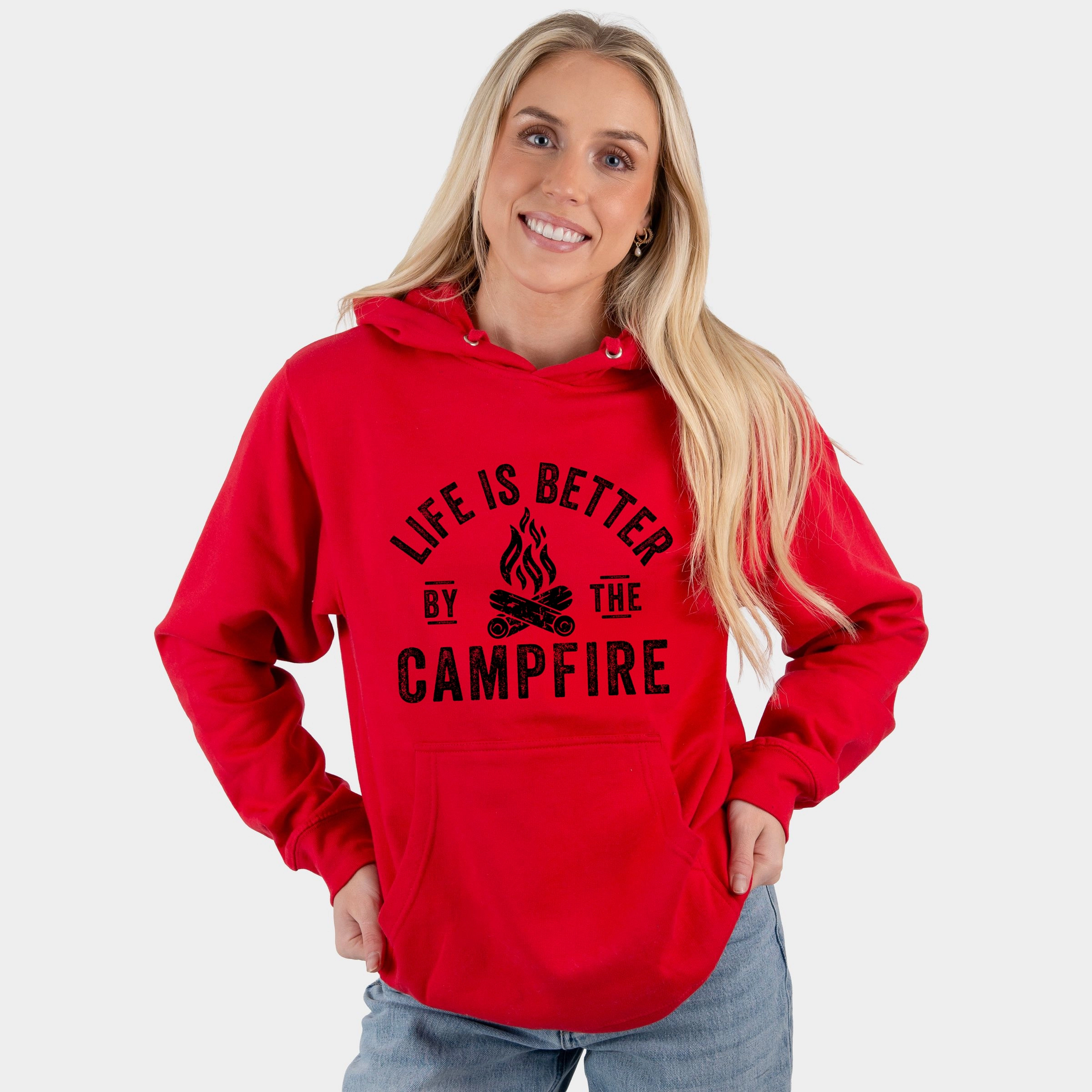 Simply Sage Market - Life Is Better By The Campfire Women's Graphic Hoodie