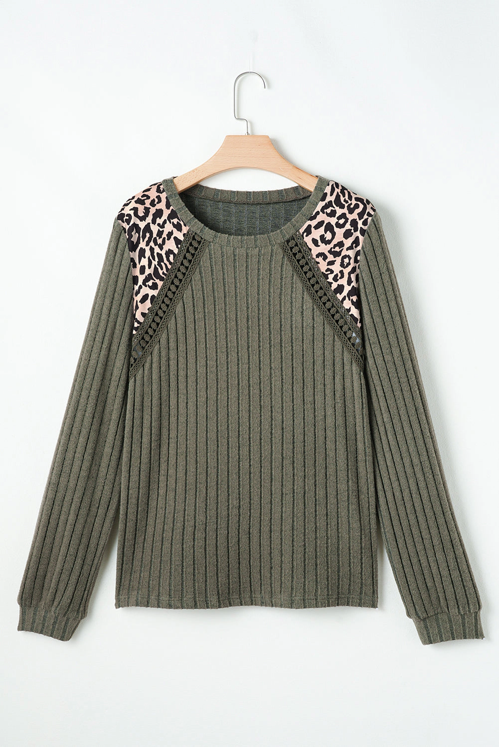 Threaded Pear Women's Zelda Rib Textured Knit Top