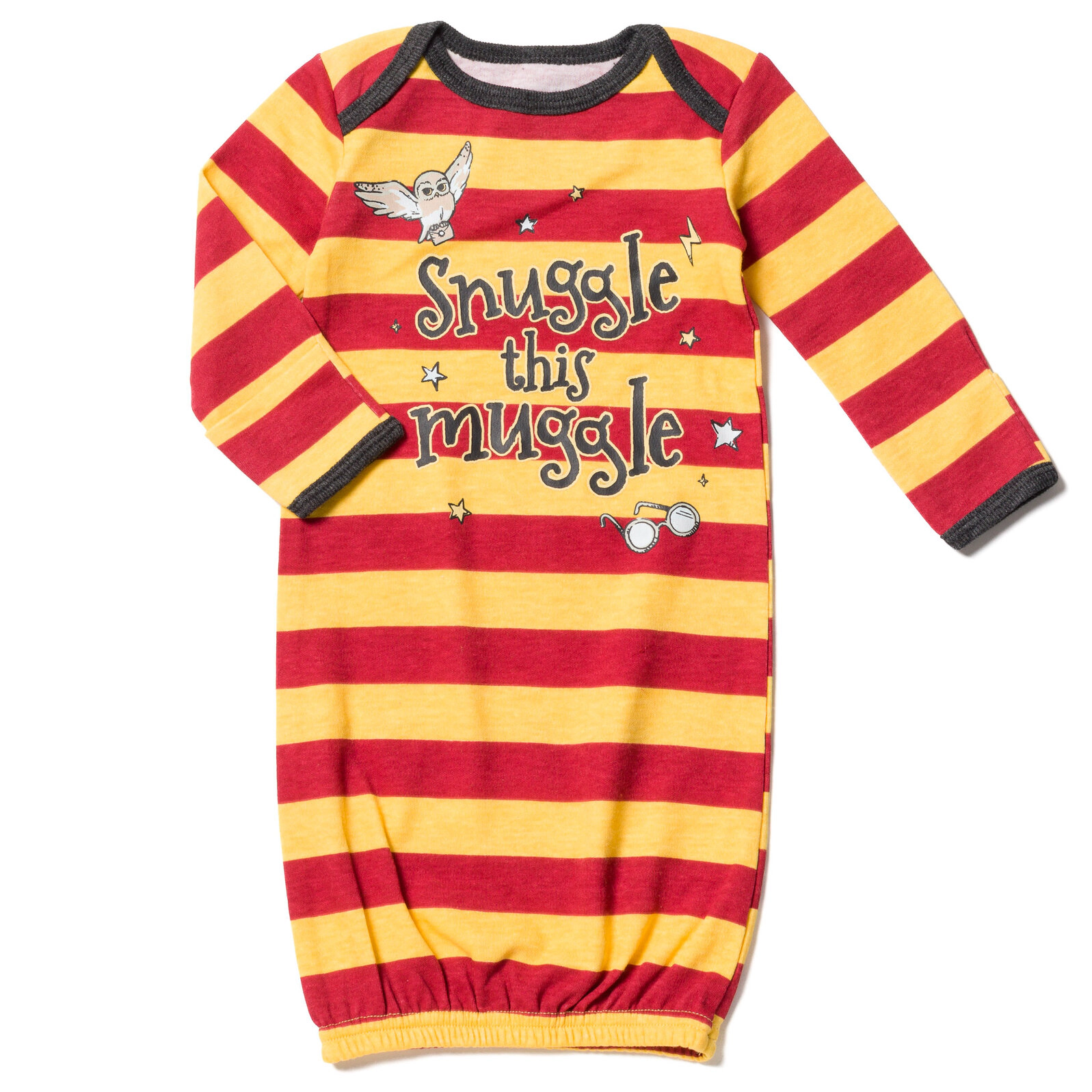 Harry Potter Baby Boy or Girl Sleepwear One Piece Sleeper Gown
