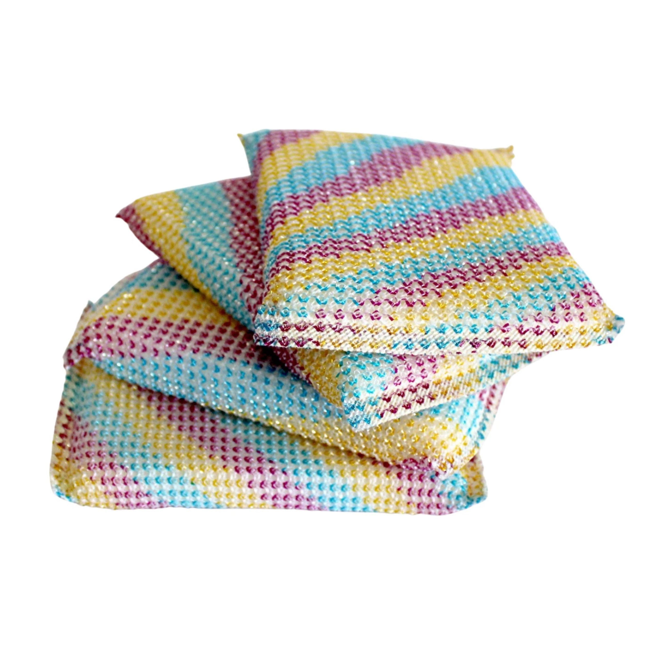 Home Collection Pack of 12 Non-Scratch Scouring Cleaning Pads