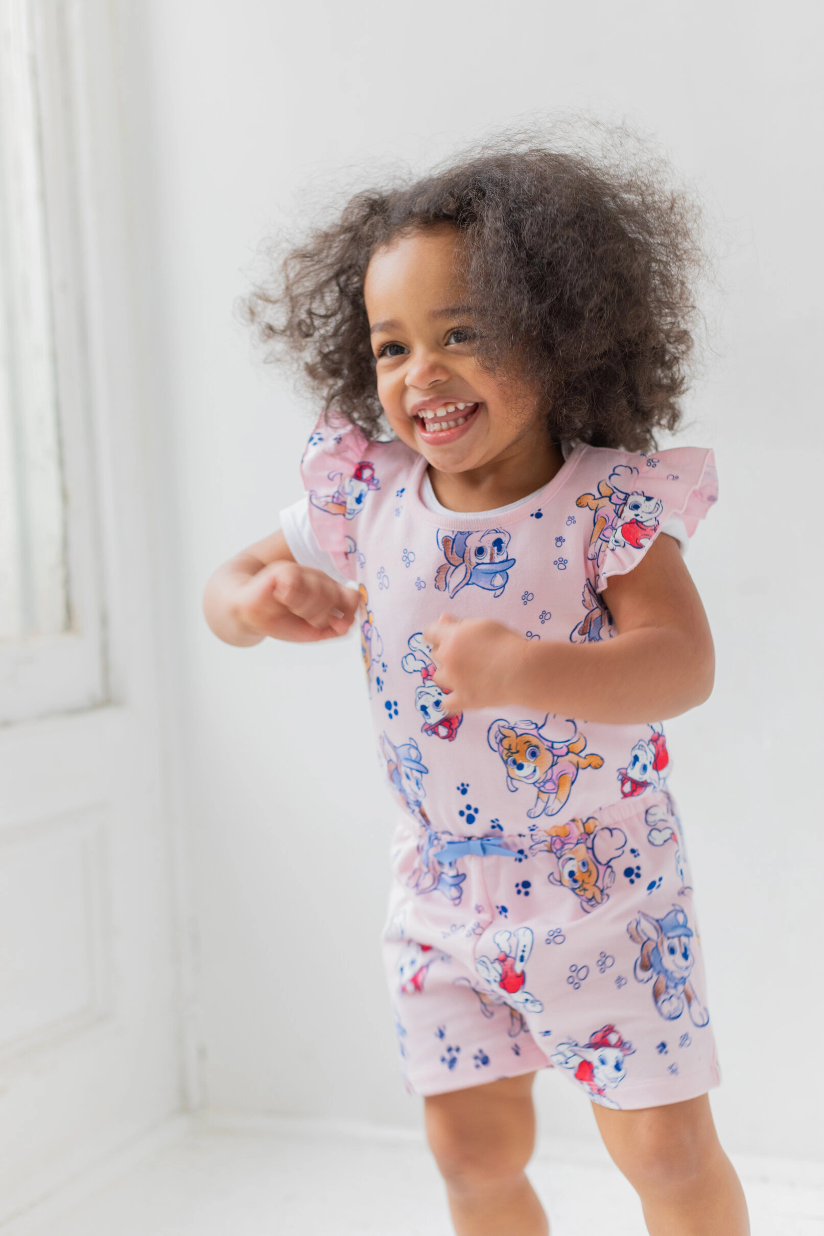 Paw Patrol Girls' Sleeveless One Piece Romper