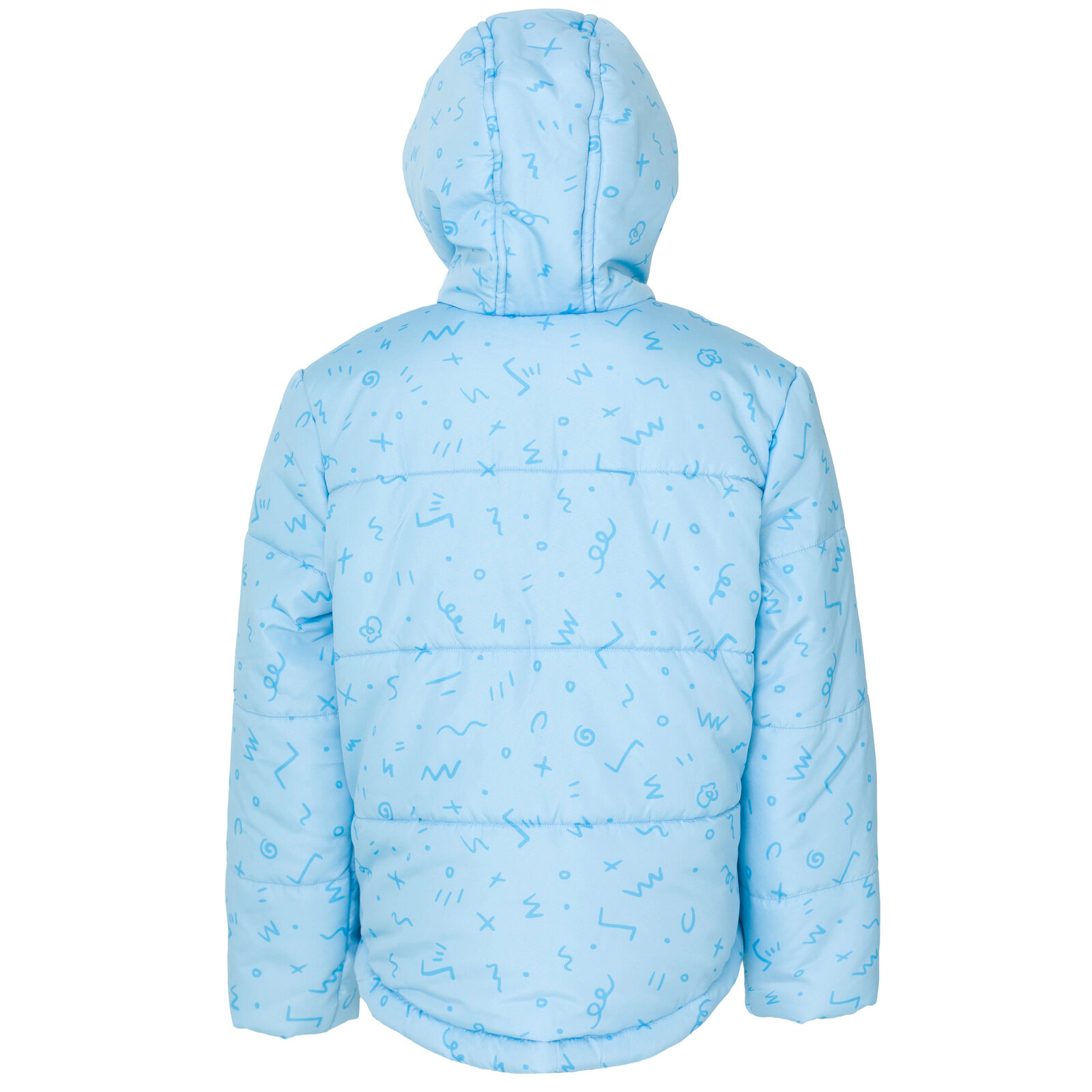 Disney Lilo & Stitch Girls' Hooded Puffer Jacket